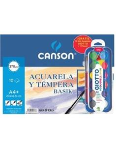 BLOC ACUARELA A4 + ACUARELAS C32500K012