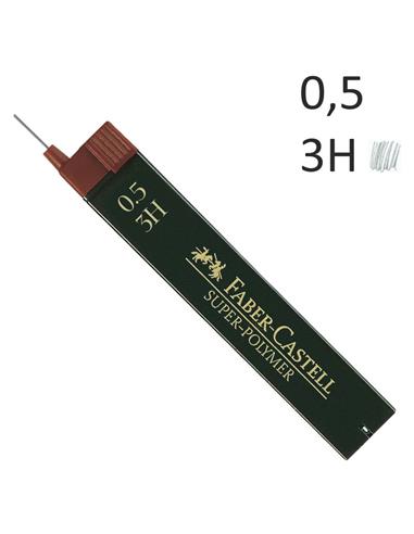 TUBO MINAS 0.5 FABER 3H SUPER-POLYMER