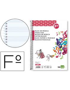 BLOCS MUSICA Fº LIDERPAPEL NAT. 22551