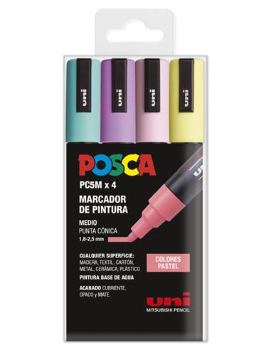 ESTUCHE 4 ROTULADORES POSCA 182634811