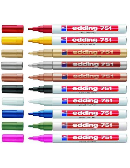 ROTULADOR EDDING 751 COLORES