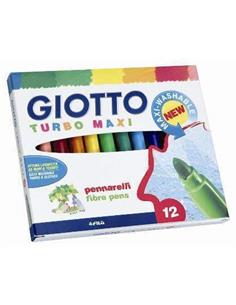 C/ROTULADOR GIOTTO 12/C GRUESO 454000