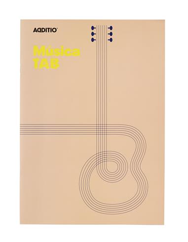 CUADERNO MUSICA TAB ADDITIO M22