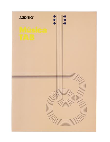 CUADERNO MUSICA TAB ADDITIO M22
