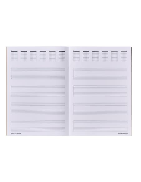 CUADERNO MUSICA TAB ADDITIO M22