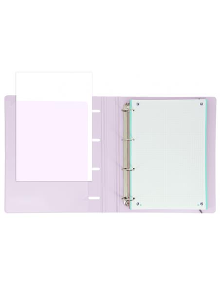 CARPEBLOC OXFORD A4+ PP MALVA 400160538