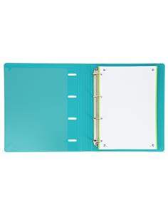 CARPEBLOC OXFORD A4+ PP AQUA 400160536 2