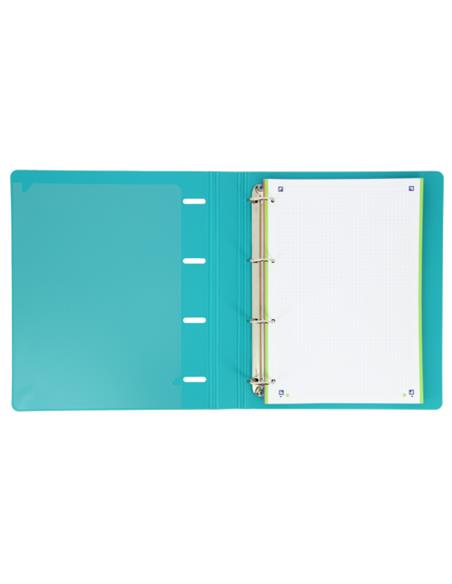 CARPEBLOC OXFORD A4+ PP AQUA 400160536