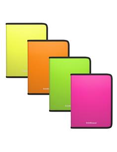 CARPETA CREMALLERA A4+ NEON 55022 ERK