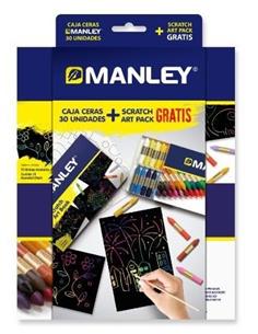 PACK 30 CERAS MANLEY + SCRATCH GRAT.