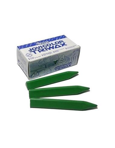 CERAS JOVICOLOR TRIWAX 973 VERDE CL. 12U