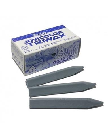 CERAS JOVICOLOR TRIWAX 973 GRIS 12U