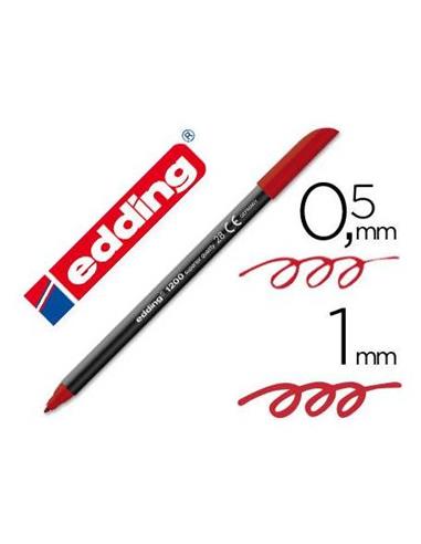 ROTULADOR EDDING 1200 ROJO INGLES 028