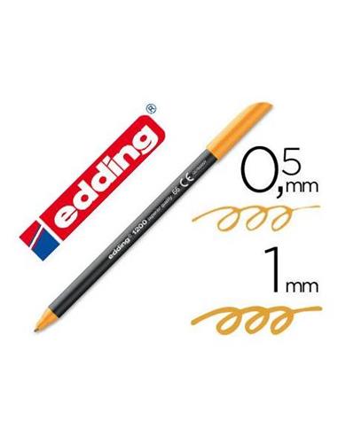 ROTULADOR EDDING 1200 NARANJA NEON 066