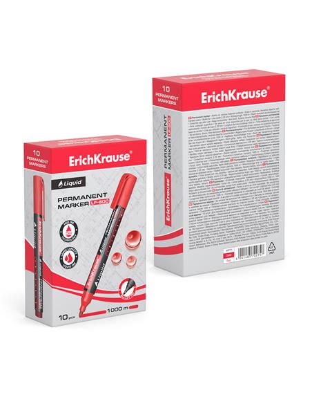 ROTULADOR LIQUID ERK LP600 ROJO 48771