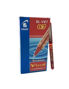 ROTULADOR PILOT V-BALL 0,7 ROJO