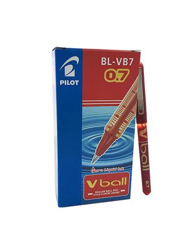 ROTULADOR PILOT V-BALL 0,7 ROJO