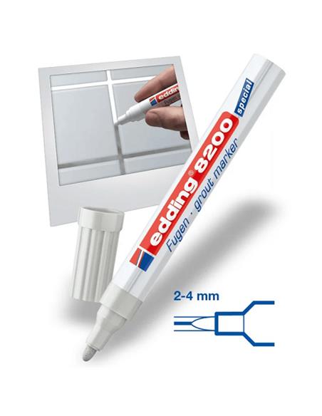 ROTULADOR MARCADOR JUNTAS 8200 EDDING