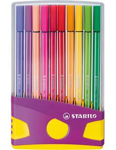 ESTUCHE 20 STABILO 6820-04 PEN 68 COLORPARADE