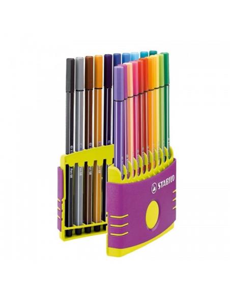 ESTUCHE 20 STABILO 6820-04 PEN 68 COLORPARADE
