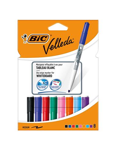 PACK 8 ROTULADORES VELLEDA BIC 998528