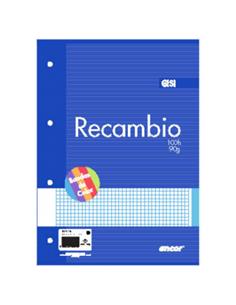 REACMBIO 100 H. A4 90 GR. ANCOR COLORES