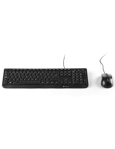 TECLADO + RATON CABLE NGS 609479