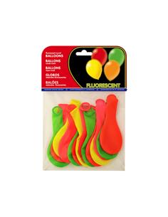 GLOBOS FLUORESCENTES BOLSA 15U 26002