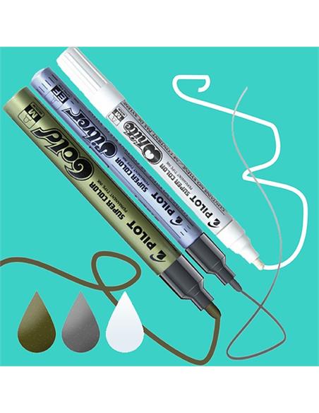 ROTULADOR BLANCO PILOT MEDIUM