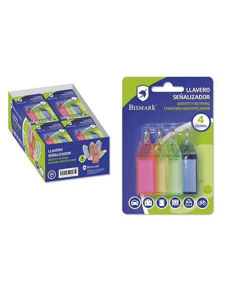 LLAVERO SEÑALIZ. 317817 BL.4 BISMARK