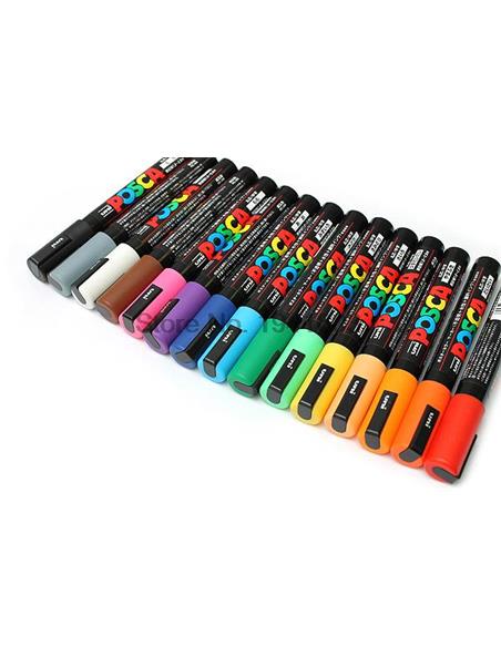 ROTULADOR UNI POSCA MEDIUM SURTIDOS PC-5M