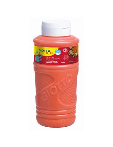 PINTURA DEDOS GIOTTO 750 ML. NARANJA