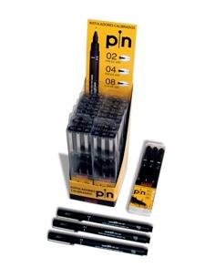 BOLSA 3 ROTULADORES CALIBRADOS UNIBALL PIN