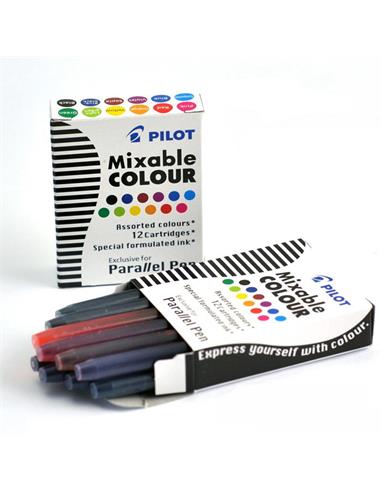 CARTUCHOS PARALLEL PEN PILOT PACK 12